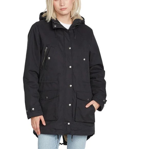 Volcom Winter Parka - ''Women's Walk On By 5K'' winter coat - Picture 2 of 10